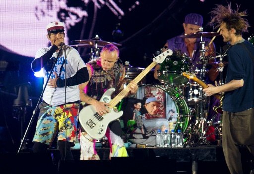 U.S band Red Hot Chili Peppers perform at the orange stage at Roskilde festival in Roskilde, on June 29, 2016 - AFP/File/Scanpix Denmark