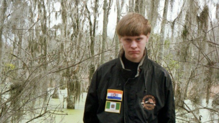 A picture of Charleston shooter Dylann Roof, taken from his Facebook page. - AFP