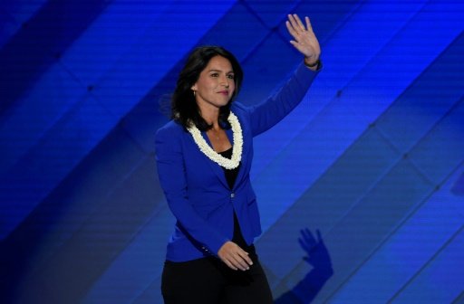 US Representative Tulsi Gabbard of Hawaii, who often clashes with her own party on issues related to Syria, has long opposed a US policy of regime change there -AFP photo