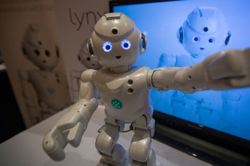 A Lynx robot toy made by UBTECH Robotics, seen at the Consumer Electronic Show in Las Vegas this month -AFP photo