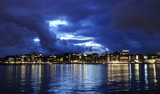 The skyline of Aker Brygge, the Norwegian capital Oslo's waterfront and entertainment area. - AFP File Photo