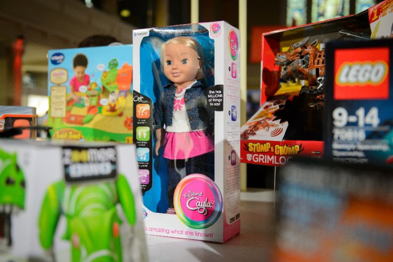 The now banned talking doll, "My Friend Cayla", worried German surveillance agencies as it can record and transmit anything a child says without parents' knowledge. AFP Photo
