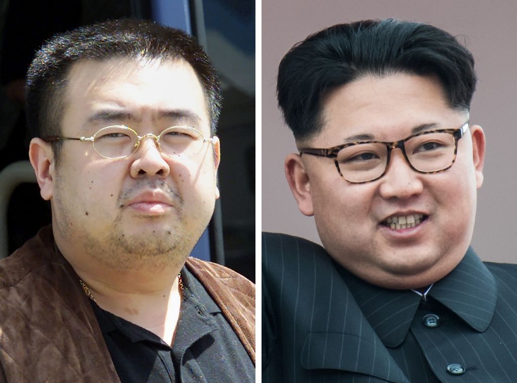 First-born Kim Jong-Nam (left) was once thought to be the natural successor to his father, but on Kim Jong-Il's death in 2011 the succession went to Jong-Un (right), who was born to the former leader's third wife. AFP File Photo