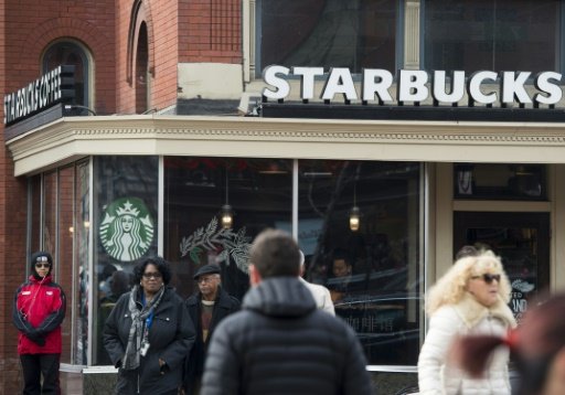 When Starbucks promised to hire 10,000 refugees it faced a boycott call from US President Donald Trump's supporters. AFP File Photo