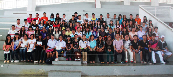 THE CREAM: The top students of SMK Methodist.