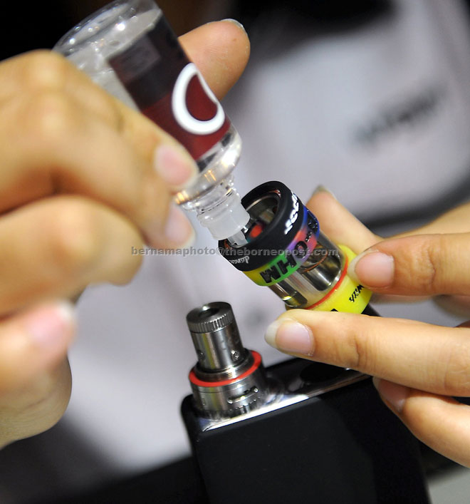 Vaping is presumed to be harmful as it has nicotine-containing liquids likely to cause cancer. — Bernama photo