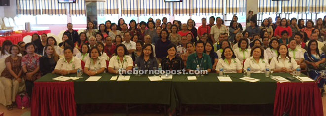 Doris (seated front row, fifth left) with PRS women members after the seminar.