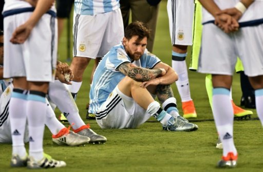 Argentina's Lionel Messi called a halt to his career with the national team after Argentina were defeated by Chile in the Copa America final -AFP photo