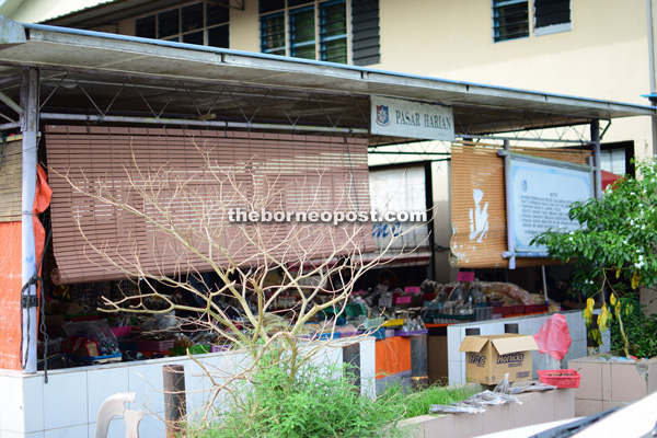 Pasar Harian Lachau is where a wide variety of preserved fish is sold.