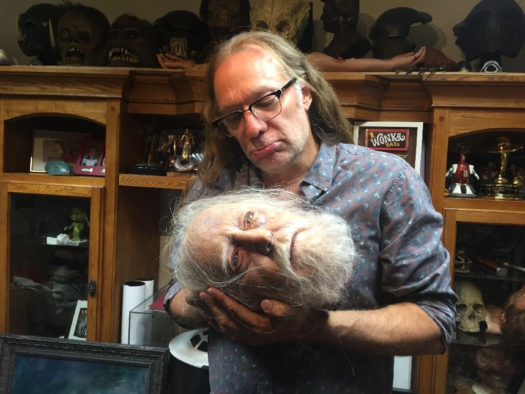 Special effects artist Greg Nicotero is best known these days for his effects work and directing on AMC hit series "The Walking Dead". Photo by AFP