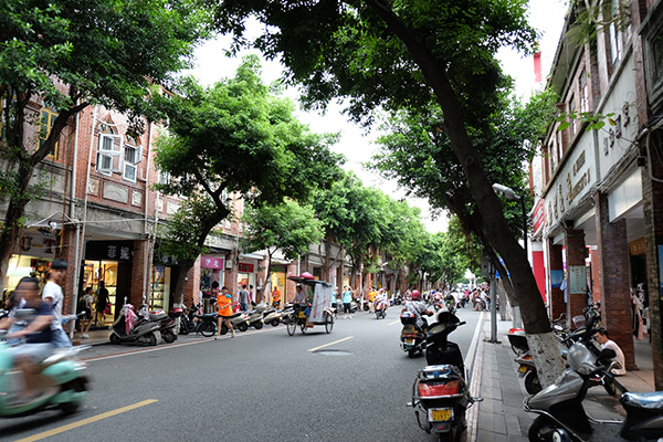 A view of Tumen Street in Quanzhou.