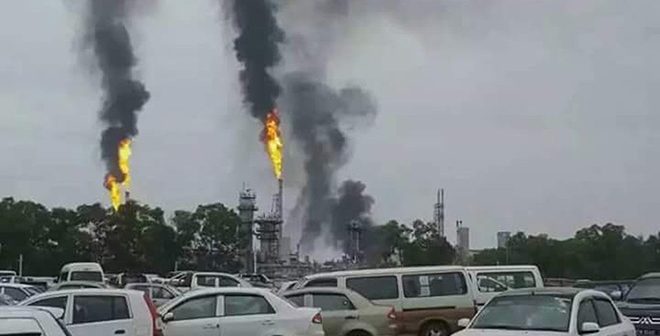 Transformer catches fire at Petronas LNG Complex in Bintulu
