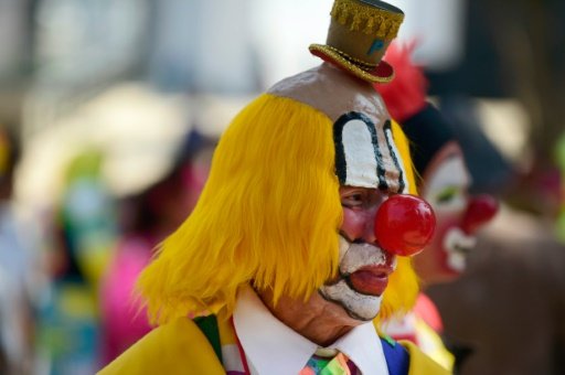 For those attending the 21st International Clown Convention in Mexico City the "creepy clown" craze that has swept across the US, Europe and now Mexico. is no laughing matter. - AFP Photo