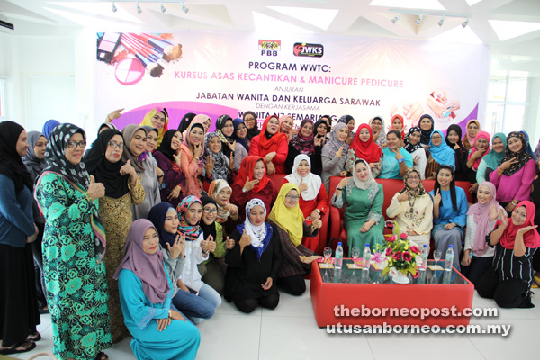 Wanita diseru rebut peluang tingkat kemahiran  Borneo 