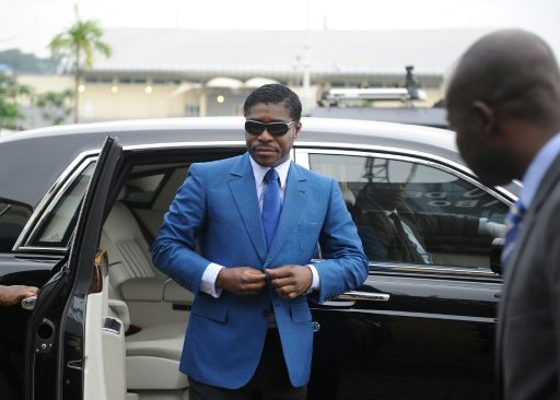 Teodorin Obiang, the son of Equatorial Guinea's president, is set to go on trial in Paris, charged with plundering his country's coffers to fund his jetset lifestyle in France. AFP File Photo