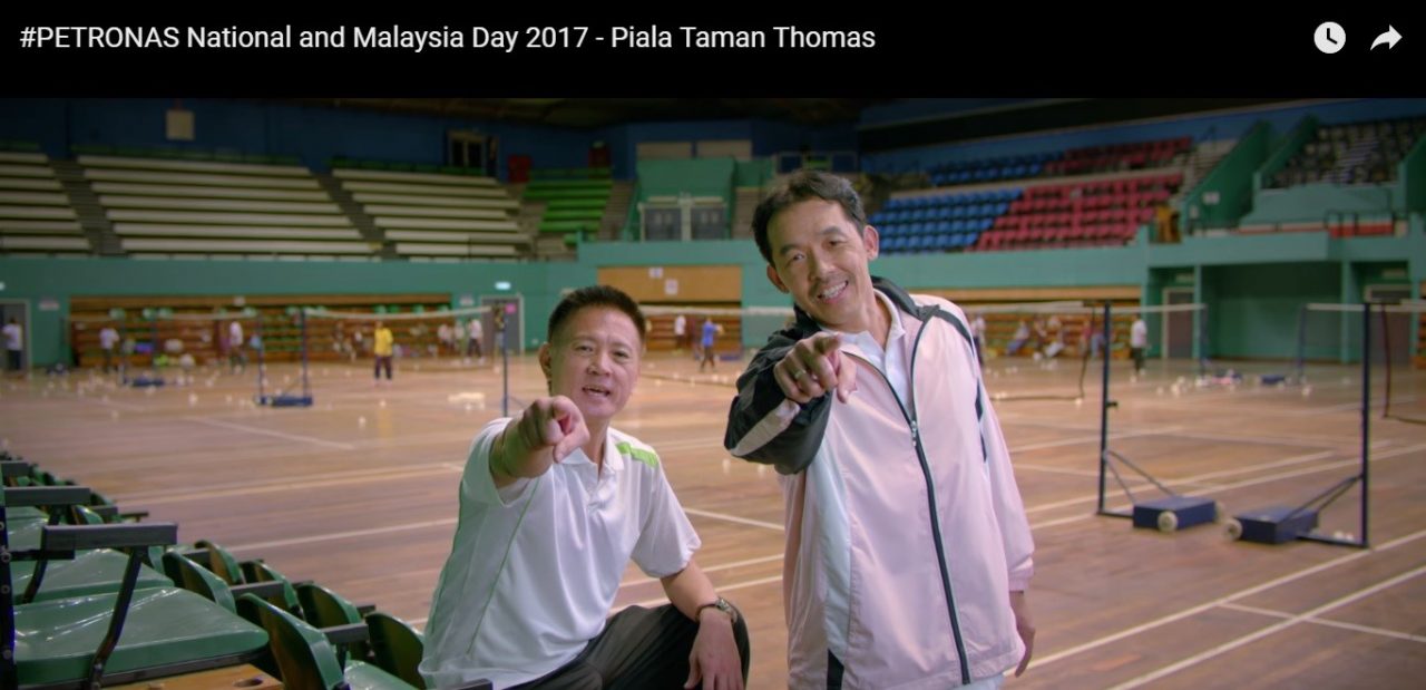 Thomas Cup Park Petronas Latest Advertisement in conjunction with Malaysia Day 2017