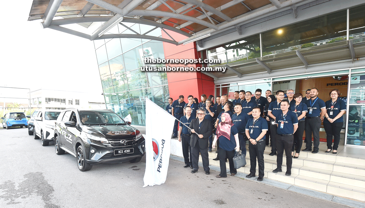 Perodua Aruz aces Trans-Borneo drive  Borneo Post Online