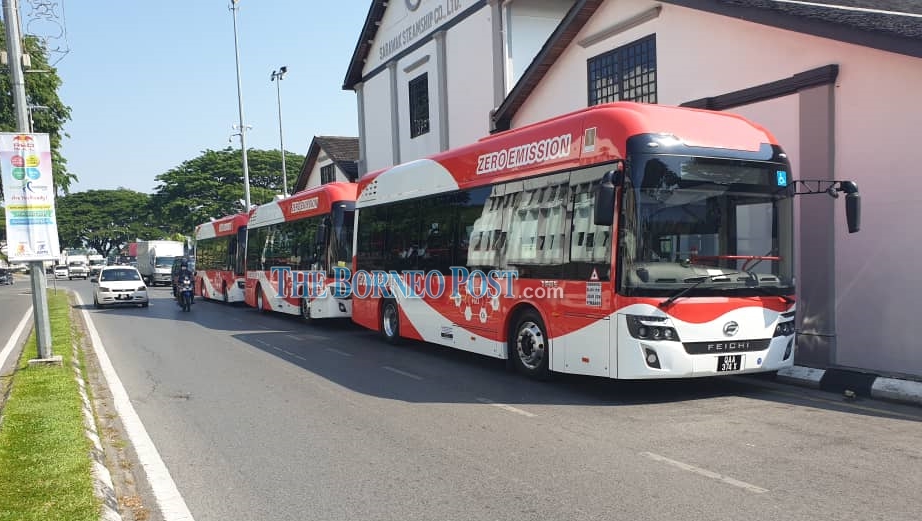 tourist bus kuching