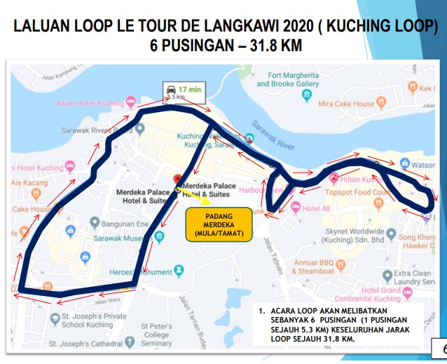 le tour de langkawi bukit mertajam road closure