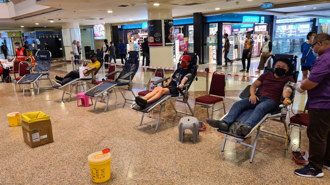 Mall targeting to collect 1,000 pints of blood