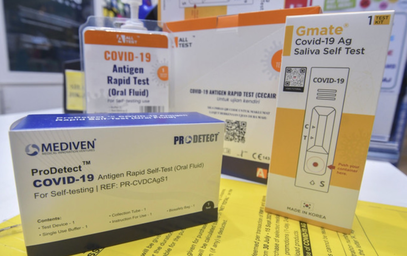 Antigen test malaysia price kit rtk Covid