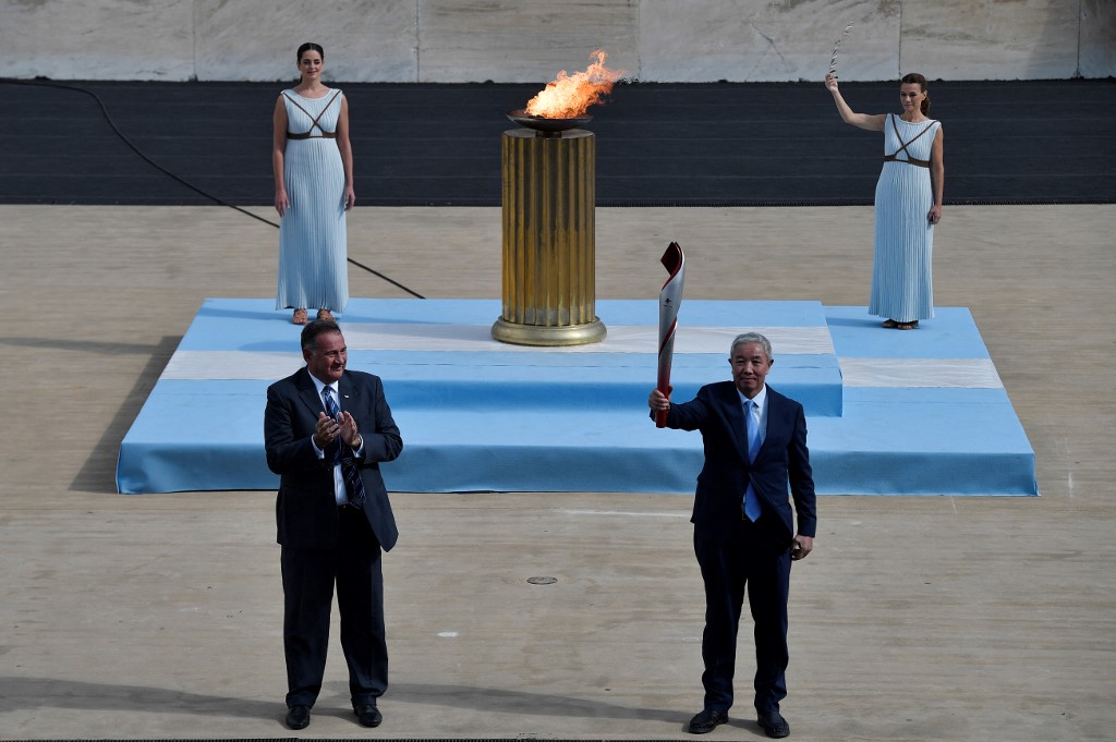 Yunani serahkan api Olimpiade ke tuan rumah Beijing 2022
