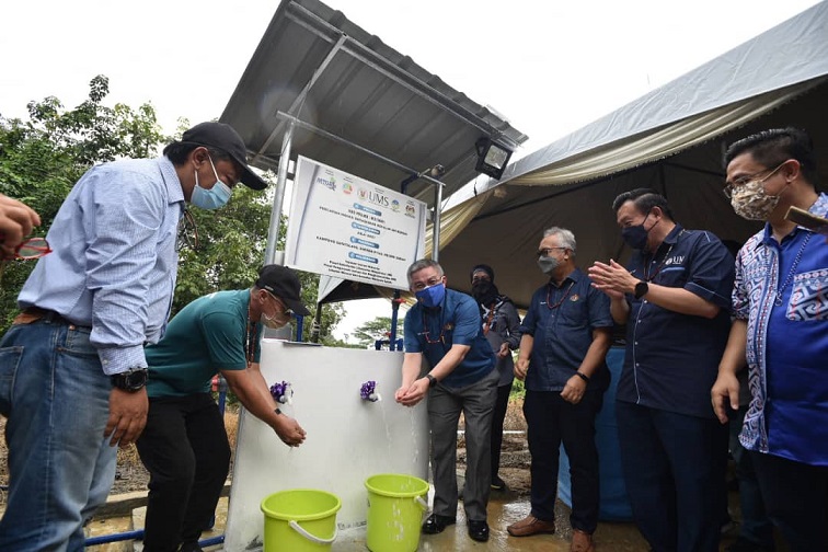 Proyek untuk menemukan pasokan air bersih di Pitas