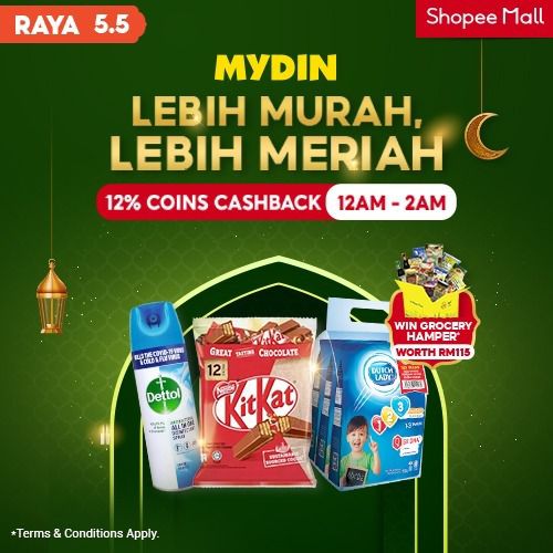 MYDIN Special Raya Day brings 'Senyuman Syawal' to Shopee users
