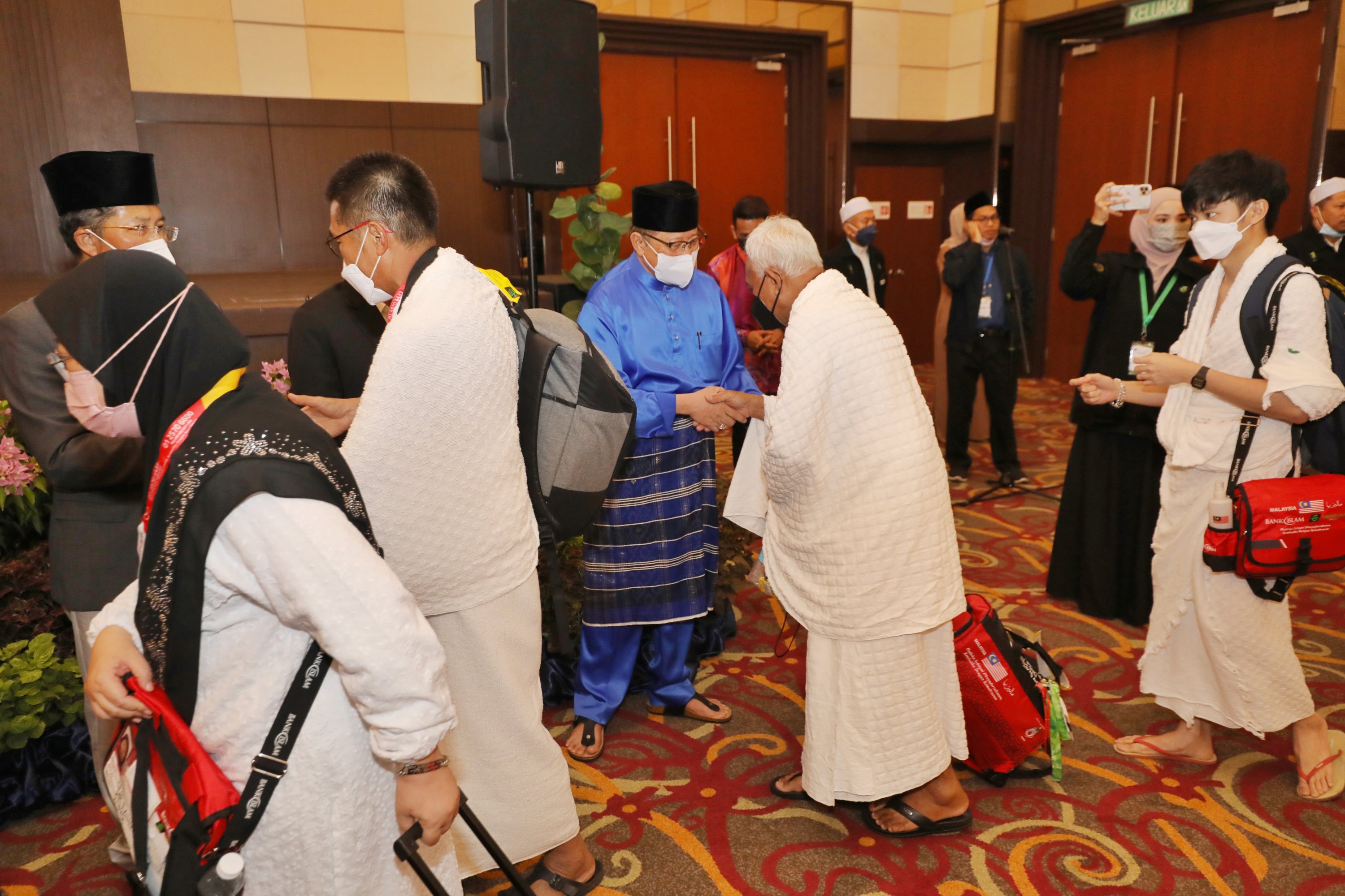 Plus de 140 pèlerins du Sarawakian Haj partent pour l’Arabie saoudite