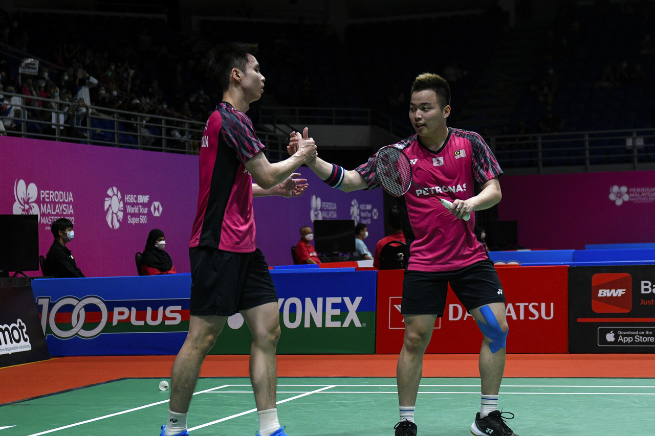 Malaysia Masters Aaron-Wooi Yik keep clean record against S Korean pair to reach last eight