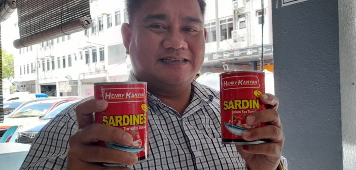 Sibu councillor aims to make a name with own brand of canned sardines
