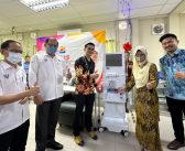 Mukah Hospital receives three haemodialysis machines