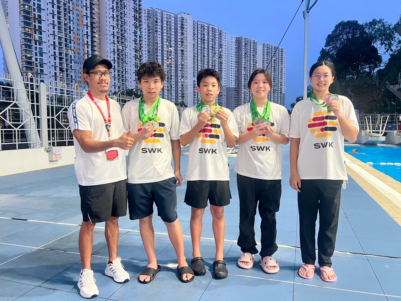 Club hails successful swimmers in two recent meets